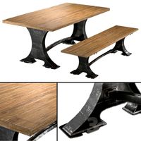 Roberto Dining Table and bench