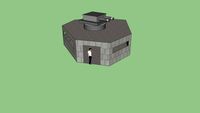 Bunker With Turret