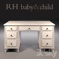 RH - Marcelle Storage Desk