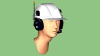 Safety First Series - Hearing Protection - Communications Headset 01– Cap Style