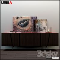 Cupboard for living room &#39;Picture&#39; by Cairoli &amp; Donzelli for Lema + Decor
