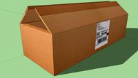 Empty Box (Partially Open)