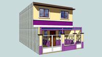 front gate design and installation of polycarbonate
