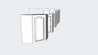 WALL DIAGONAL CORNER CATHY