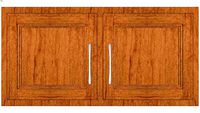 Wall Double Door 15Hx15D