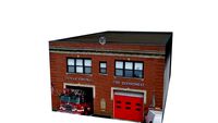 Firestation in Chicago, IL, USA