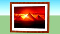 tableau pyramide ( Sunset )