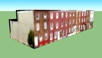 Eight attached row homes, 1900 Block N. 4th Street, Philly