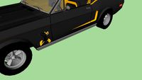 1968 ford mustang fastback daffy mobile