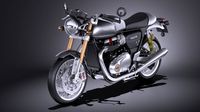 Triumph Thruxton R 20163d model