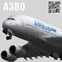 Airbus A380-8 Home livery3d model