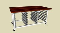 Bakery Work Table
