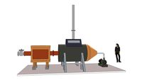 Sulphur burner (furnace)