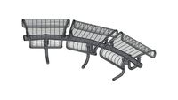 Plexus 3 Seat Bench