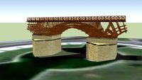 Model of Trajan's bridge