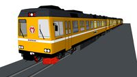 METROLINK LINE 1 subway train