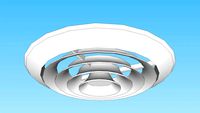 6' ceiling diffuser