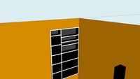 In-wall Component Cabnet with Media Storage