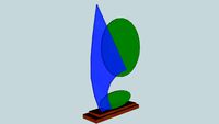 Trofél de acrilico