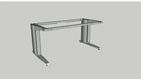 SSG Table 400 Basic Frame 1530x750 manual Item No.202008