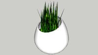 IKEA ASKER Container with grass