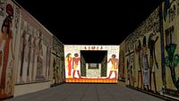 Egyptian Pharoah's tomb