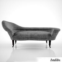 19th Century Victorian Chaise