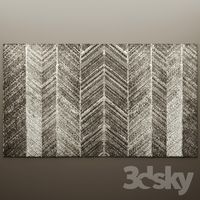 Decor for wall. Panel. 3D