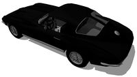 Vehicles - 1963 Chevrolet Corvette C2 Sting Ray Split Window Coupé