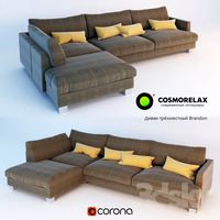 Sofa three-Brandon