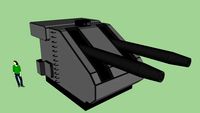 Naval 200mm battery