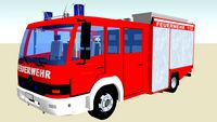 Mercedes Benz ATEGO Feuerwehr Löschgruppenfahrzeug LF8