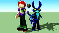 Sparcky and Atron: Protection the GANOBYX (Cub style)