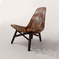 Zen Wooden Chair by Bellboy