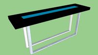 mesa bistrô retangular (erivando martins )