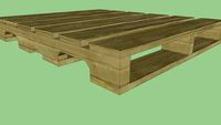 40'x48' 1x6 commercial wooden skid