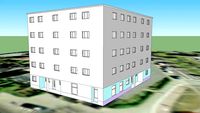 BLOCK OF FLATS ON 13a MARKWARTA STREET IN BYDGOSZCZ