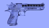 Desert Eagle wireframe