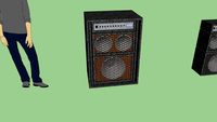 Bass Guitar Amp Stack (1x15 + 2x10)