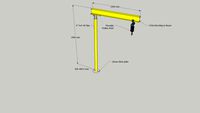 Fixed Jib Crane