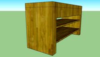 Sideboard/sidetable