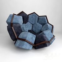Модульное кресло-конструктор Quartz Chair