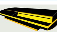 Playstation 3 (Gold trimmed)