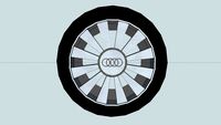 Audi Felge mit Reifen