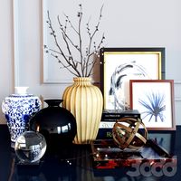 Decoration set pussy-willow