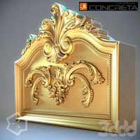 Majestic frieze decorative by Concreta
