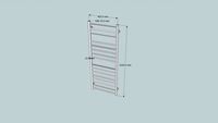 304 stainless steel ladder style towel rail