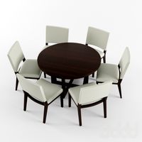 luna dinning chair and table