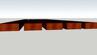 Panchina da Gradoni 150x50