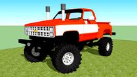 Chevy Stepside Mud Truck
